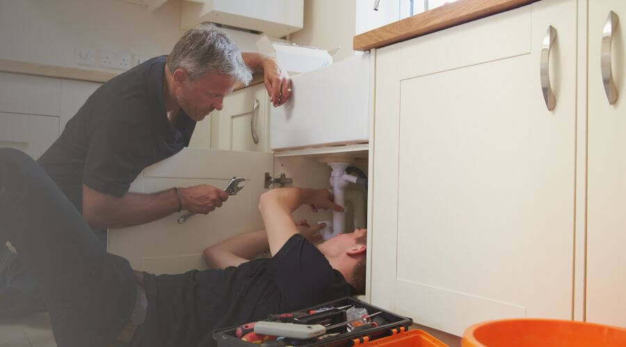 Professional burst pipe repair services in Alpena, AR